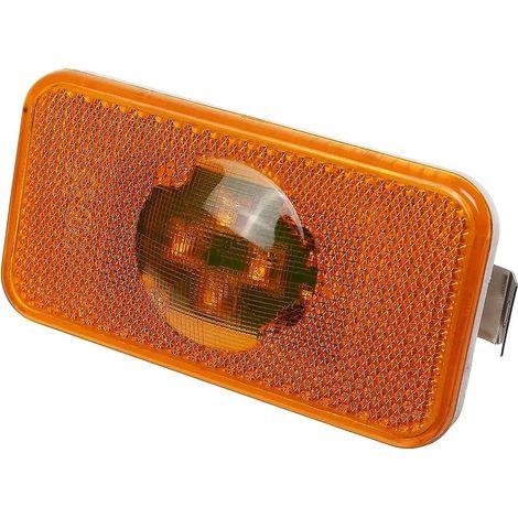 Feu de position latéral à LED ambre 24 V pour camions Volvo FM/FH, 4 LED