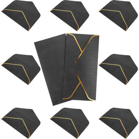 10 Stück Elegante Small Kartenumschläge aus Irisierendem