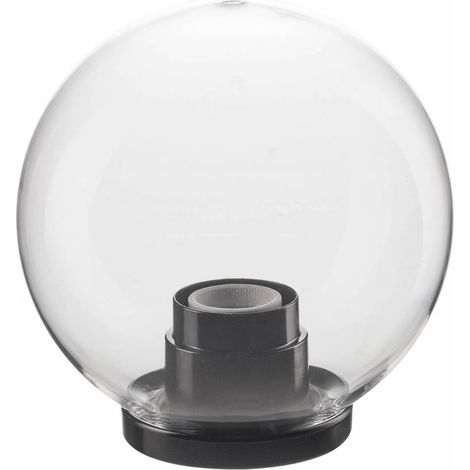 GLOBO TRASPARENTE DM.20 CON BASE E27. Prezzo per 1 pezzo.