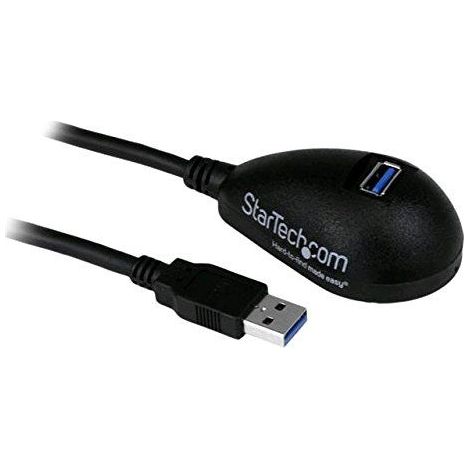 startechcom USB3SEXT5DKB USB 3.0 Verlängerungskabel schwarz 1,5 m (1/5)