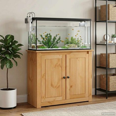 vidaXL Supporto per Acquario PANAMA Marrone 81 x 36 x 73 cm 250