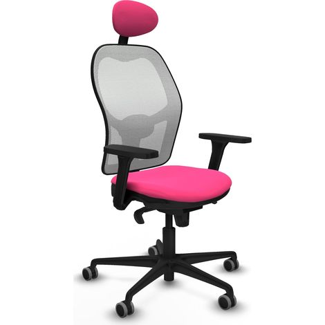 Sedia da ufficio piqueras y crespo Jorquera rosa similpelle (1/2)
