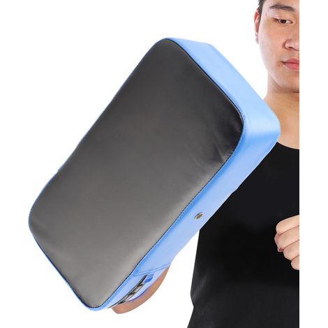 Cible d'entraînement de frappe pour Taekwondo et Boxe - Bouclier de coups de pied et de poing (Bleu) (1/5)