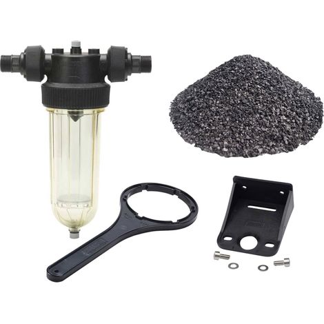 Kit Filtre à Charbon Actif Cintropur Te-ctn Nw25 + équerre Murale + 5 L Charbon Actif (1/4)