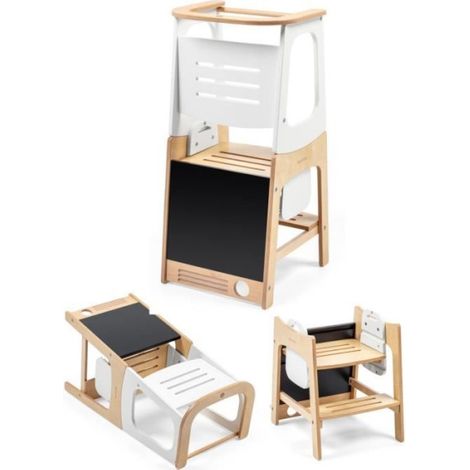 MAXI-COSI, Toucan, Tour d'apprentissage évolutive 3-en-1, bureau enfant et chaise, marchepied, 18 mois et + (1/5)