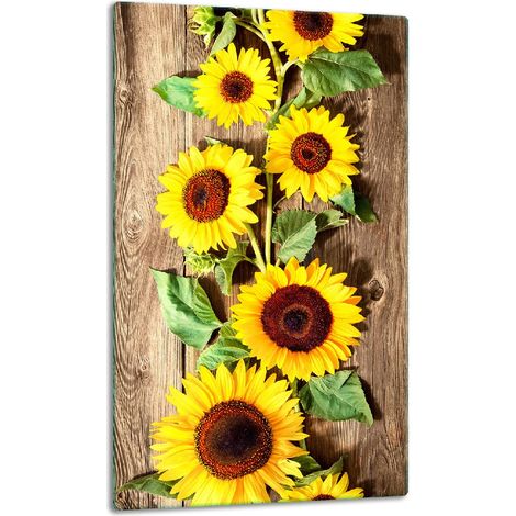 Glasplatte, Tischplatte, 30x52, Blumen (1/5)