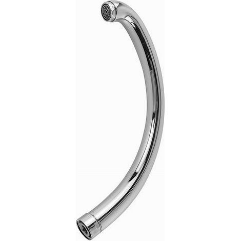Bec De Remplacement Pour Robinet Mitigeur D'évier De Cuisine Chrome Poli 30 Cm 52983
