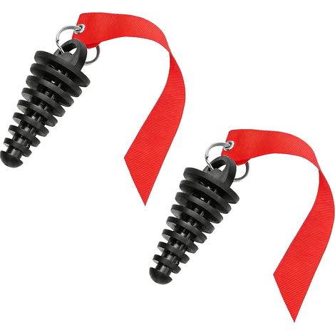2 pièces bouchons de laveur de silencieux, silencieux final, 15-38 mm/0,6 - 1,5 pouce pour tuyau d'échappement de moto, pour motocyclettes, moto tout-terrain, 2-temps, silencieux (1/5)
