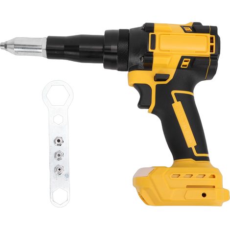 Akku-Nietpistole, kompatibel mit den Akkus DCB180, DCB200, DCB201 und DCB203 automatische bürstenlose Nietpistole mit zwei Geschwindigkeiten und LED-Licht. (1/5)
