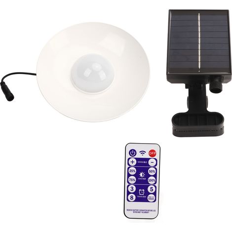 LED-Solar-Sonnenschirm mit Fernbedienung und Timer, Solarpanel-Sonnenschirmleuchte, integriertem Akku, warmweißem Licht (3000 K), Terrassenbeleuchtung (1/5)
