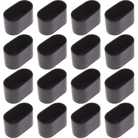 16 gambe ovali per tavolo e sedia, 15 x 30 mm.