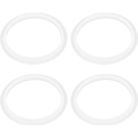 4 Pièces Joints D'Étanchéité de Bouchon de Vidange D'Évier, 31x24 mm Anneaux en Silicone Universels, Raccord pour Bouchon Pop-Up d'Évier ou Baignoire (1/5)
