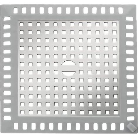 Bonde Douche Bouchon Lavabo Cuisine Carré Filtre Bonde de Douche Filtre Cheveux Douche Grille Douche Anti Cheveux Convient pour Salle de Bain, Cuisine, évier et Plus Encore (12,5 cm x 12,5 cm) (1/5)