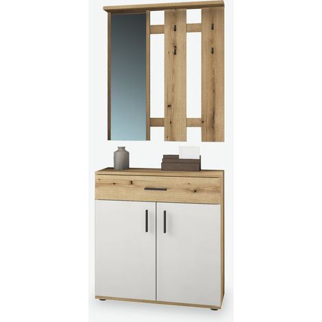 Nissoria Legno laminato - Marrone / bianco (1/5)