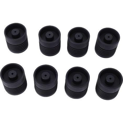 Lot de 8 patins de protection pour imprimante 3D Elegoo Centauri Carbon, en silicone anti-vibrations et amortisseurs de chocs. (1/5)