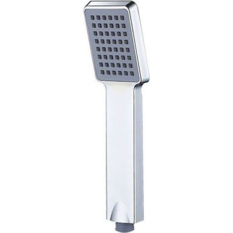 Pommeau Douche Carré Haute Pression, Universel 1/2 Pouce, Facile à Poser & Nettoyer, Salle de Bain, Anti-Calcaire (1/5)