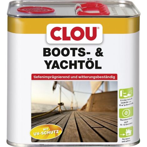 Clou Bootsöl 2,5 L Holzöl