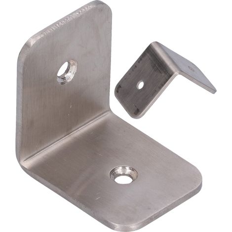 Équerre de renfort d'angle 50 x 50 mm pour la réparation de supports d'étagères (1/5)