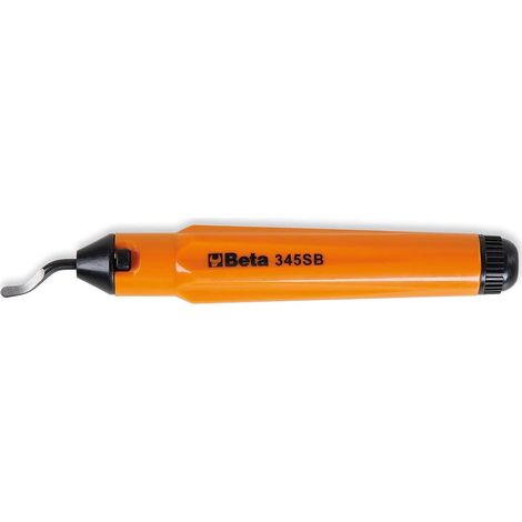 Beta 345SB Entgratungsschaber mit austauschbarer Klinge drehbar aus HSS-Stahl 150 mm (1/2)