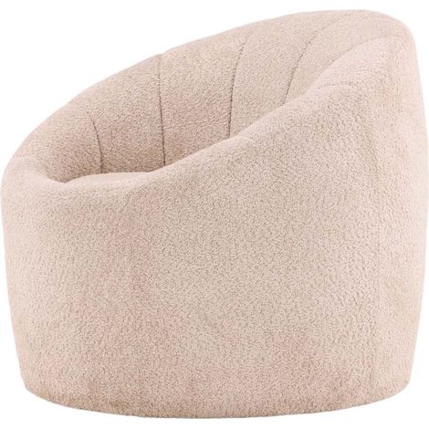 Fauteuil en bouclette Warren (1/5)