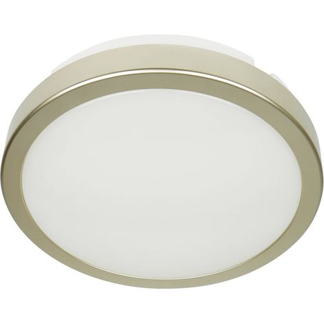Plafonnier LED 18W 3000K IP65 Ø22cm blanc/or Eko-Light (1/5)