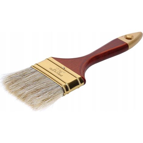 PINCEL PROFESIONAL INGL脡S DE 4'' PARA PINTURAS AL 脫LEO, EMULSI脫N Y BARNIZ