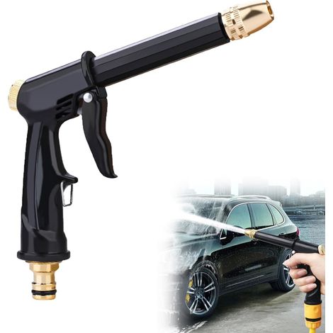 Pistolet pulvérisateur d'eau haute pression, pistolet d'arrosage de jardin, adapté à l'arrosage du jardin, au lavage de voiture (1/5)