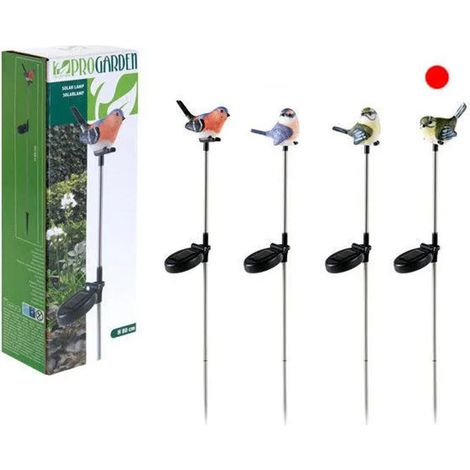 PROGARDEN lampara solar pajaro 80 cm , lampara solar pajaro 80 cm