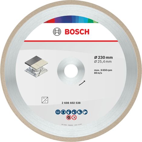 Bosch Diamond cutting discs Standard for Ceramic diamond cutting disc 2608602538