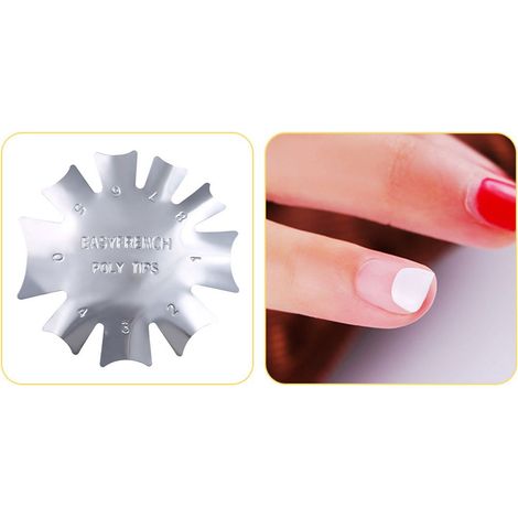 Pochoir en acier inoxydable pour nail art, manucure, tamponnage, impression d'images (B) (1/4)