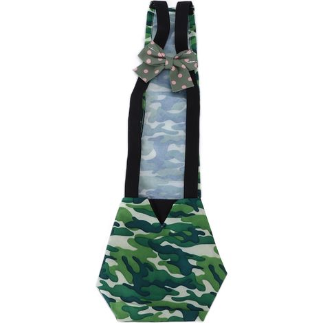 1 pièce Couche pour volailles, réutilisable et respirante en polyester, avec nœud, pour canards et oies (1/5)