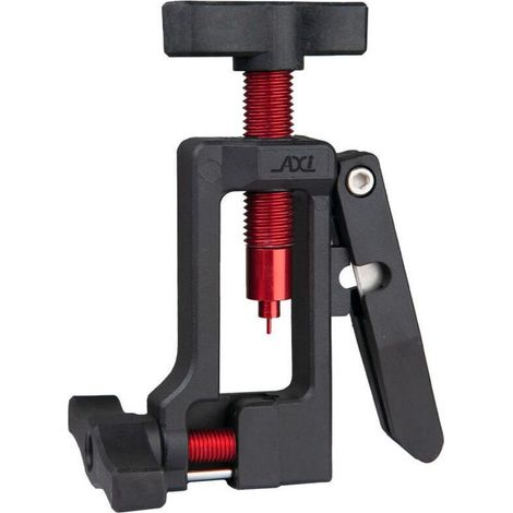 vélo hydraulique frein à disque,huile aiguille pilote outil tuyau coupe câble,noir et rouge (1/5)