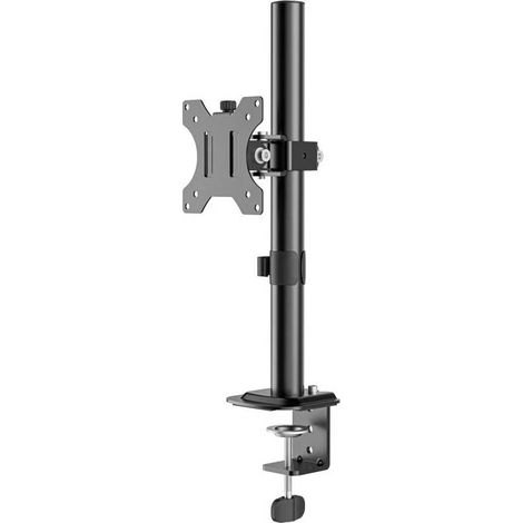 Hama Supporto da tavolo per monitor 1 88,9 cm (35) Nero Regolabile in altezza, Inclinabile, Girevole, Rotante (1/5)