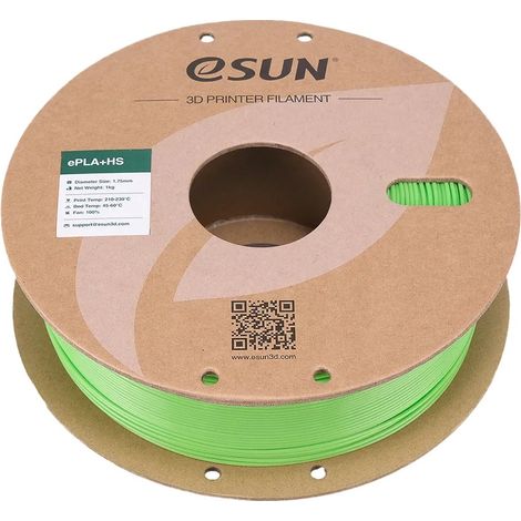 Filamento impresora 3D esun epla+hs alta velocidad precisión +/- 0.03 mm