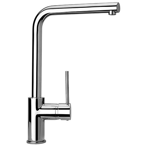 Rubinetto Miscelatore monoforo per lavello cucina Piralla serie Essenza con bocca alta orientabile a 90° 0ES00110A16 cromato (1/2)