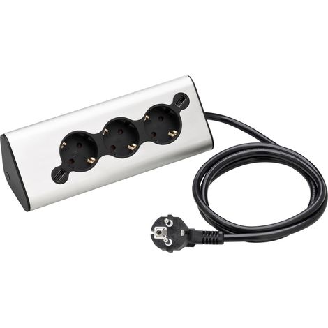 WMF 419040011 Tischsteckdose Edelstahl Schutzkontakt 1 St. (1/5)
