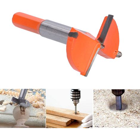 Scie cloche pour le travail du bois 16-60 mm, foret, alésoir, scie cloche pour charnières, scie cloche en alliage pour le travail du bois, scie à percer, outils pour le travail du bois, 40 mm (1/5)