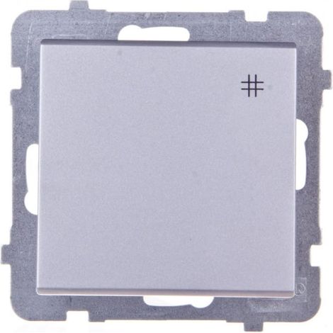 Conector cruzado Sonata, plata mate ŁP-4R/m/38