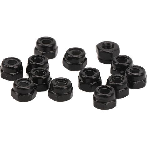 Kit de 40 écrous antivol de roue RC en fer M2.5 hexagonaux pour voiture tout-terrain Traxxas 1/18 (1/5)