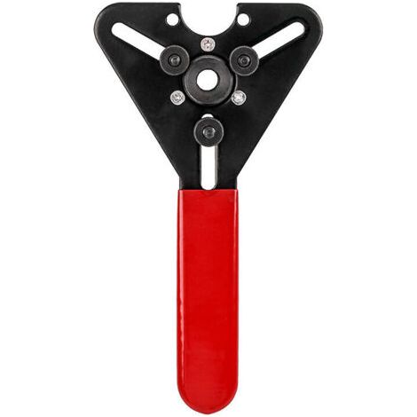Kit d'outils de Suppression d'embrayage de compresseur de climatisation, Outil de Maintien d'embrayage de climatiseur, Ensembles d'outils automatiques d'extracteur de moyeu (1/5)