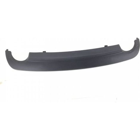 Spoiler de pare-choc arrière noir pack AMG Mercedes Classe C W204 phase 1 2007-2011