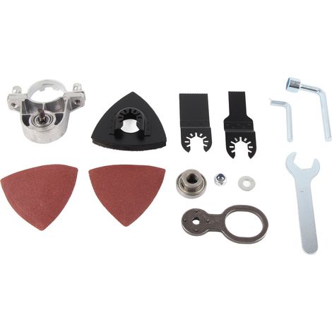Outil oscillant multifonction pour meuleuse d'angle, haute dureté, adaptateur, kit d'accessoires pour meuleuse d'angle professionnelle (1/5)