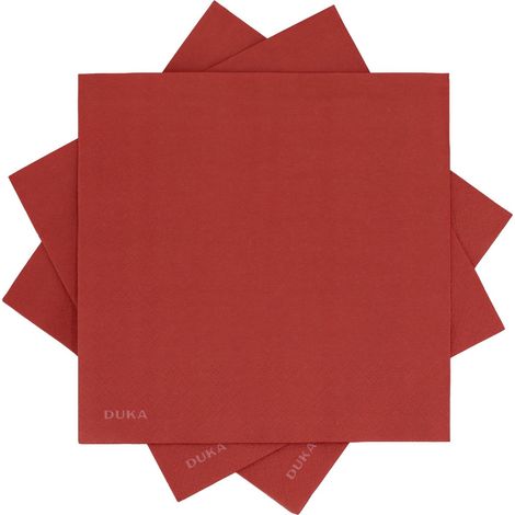 Tovaglioli di carta decorativi mononord 33x33cm 20 pezzi coral duka (1/3)