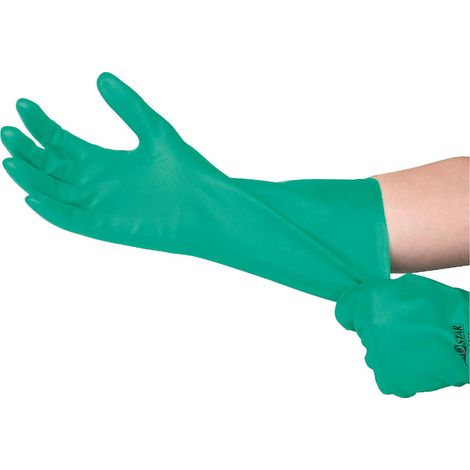Gants de protection/chimiques nitrile XXL / Cond. 12 paires