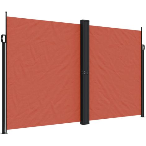 Maison Exclusive - Tenda da Sole Laterale Retrattile Terracotta 200x1000 cm