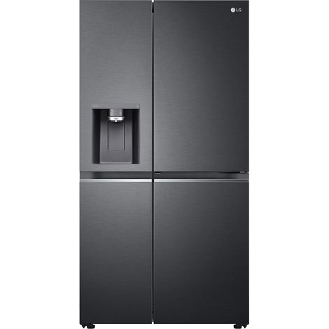 LG – Réfrigérateur américain 635L – 2 portes – Congélateur latéral – Classe E – Consommation 350 kWh/an – Capacité de congélation 12 kg/24h (1/8)