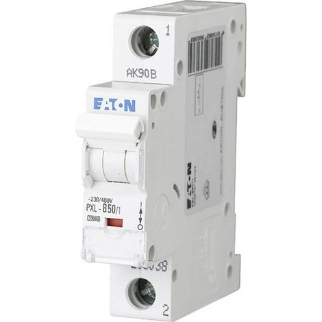 Eaton Disjoncteur (MCB), 50 A, 1p, Caractéristique : B, 236038 (1/2)