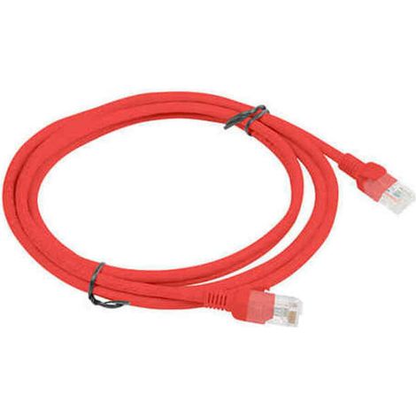 Cavo patch Lanberg UTP cat.6 da 5 m, rosso. (1/2)