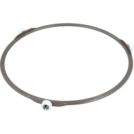 vhbw Anillo giratorio, anillo de accionamiento 16,2 cm universal para microondas compatible con Bosch y muchas otras marcas blanco
