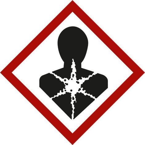 Gefahrstoffsymbol Gesundheitsgefahr, Typ: 03021